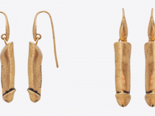 Cadeautje van de Sint: Penis-oorbellen