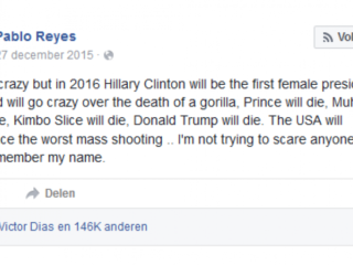 Dude voorspelt alles wat tot nu toe gebeurd is op Facebook
