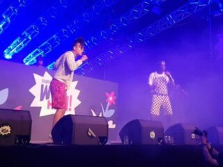 Flonti Stacks liet de Woo Hah-crowd helemaal los gaan