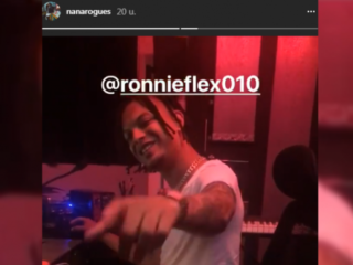 Ronnie Flex maakt enge shit met producer van Drake's Passionfruit