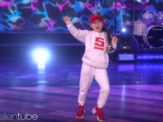 9-jarige hiphopdanser showt killer moves in The Ellen Show