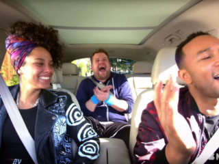 VIDEO: John Legend en Alicia Keys maken van elke willekeurige zin een liedje
