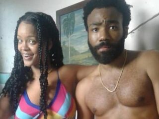 Rihanna en Donald Glover schieten mogelijk een film?
