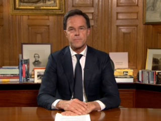 Mark Rutte: "Groot deel Nederland raakt besmet"