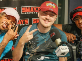 VIDEO: Bokoesam, Jack $hirak en Emms doen interview in New York bij Sway