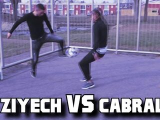 PANNA BATTLE: Hakim Ziyech vs Jerson Cabral