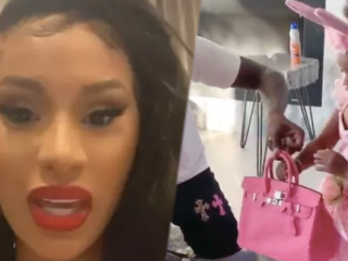 Cardi B slaat terug na kritiek op handtas van $8.000 voor dochtertje
