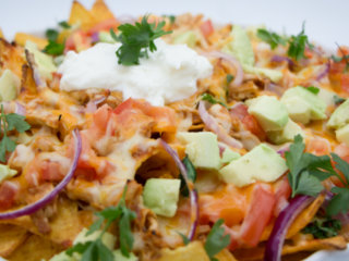 Shredded Chicken Nachos om je vingers bij af te likken