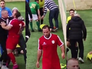 Voetballer schopt en slaat grensrechter: krijgt 3-jarig voetbalverbod