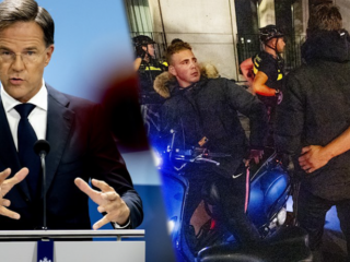 Rutte pisnijdig over 'losgeslagen tuig' in Den Haag en Utrecht