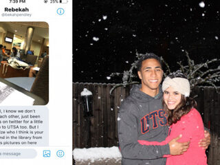 Studente wordt geprezen voor haar loyaliteit, nadat ze foto doorstuurt van 'cheating boyfriend'