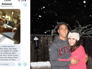 Studente wordt geprezen voor haar loyaliteit, nadat ze foto doorstuurt van 'cheating boyfriend'