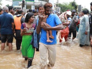 Honderden doden door overstromingen in India