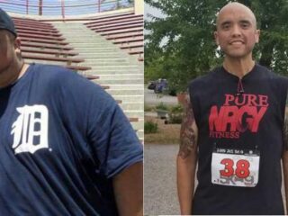 Carlos woog eerst bijna 300 kilo en traint nu voor de marathon