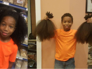 Jongetje (10) laat haren twee jaar groeien voor kankerpatiëntje