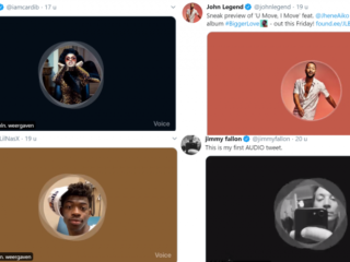Cardi B, John Legend en Lil Nas X testen nieuwe voicenote-functie op Twitter