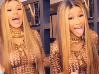 Cardi B's viral coronamoment is nu een remix die de charts heeft gehaald