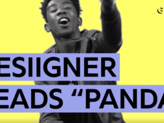 Desiigner rapt lyrics van 'Panda' in slow mo