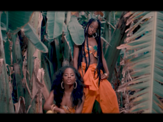 Melanin on fleek in 'HOT'-video van Full Crate en The Partysquad