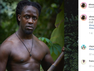 Akwasi over deelname Expeditie Robinson: "Ik had nog geen zwemdiploma"