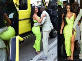 Kanye West draagt slippers naar bruiloft en dit zijn de reacties