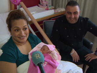 Vader van A13-baby: "Ik zag het hoofdje al"