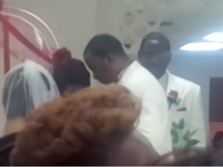 VIDEO: Sidechick crasht trouwdag van cheater