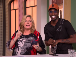 Dopebwoy rapt met Loretta Schrijver bij Koffietijd