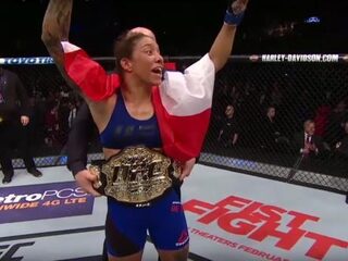 Germaine 'Iron Lady' de Randamie verliest UFC-werelditel