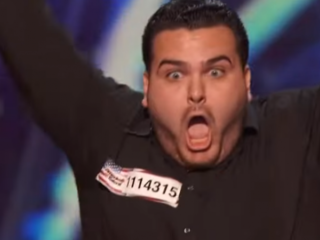 VIDEO: Auditie voor America's Got Talent of maffiafilm?