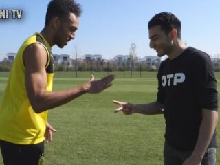 Crossbar Challenge: Aubameyang vs Touzani