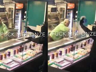 Snackbar medewerker niet bang voor overvaller: 'Don't fuck met onze Edsel'