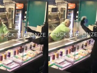 Snackbar medewerker niet bang voor overvaller: 'Don't fuck met onze Edsel'