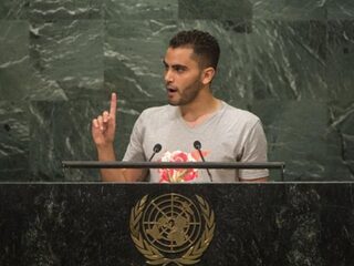 Vluchteling tegen VN: "geef ons toegang tot hoger onderwijs."