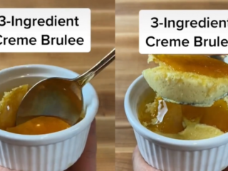 Zo maak je crème brûlée met maar drie ingrediënten
