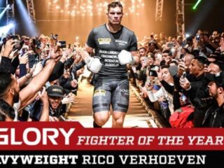 Rico Verhoeven verkozen tot beste Glory-kickbokser van het jaar