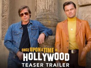 Brad Pitt, Leonardo DiCaprio en Margot Robbie in trailer nieuwe Tarantino-film