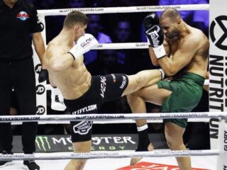 Rico Verhoeven wint spannende Glory Collision 2 na blessure Badr Hari
