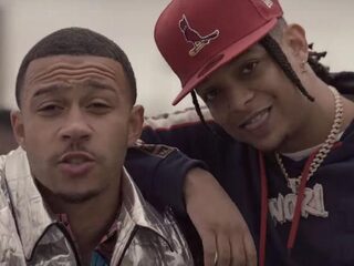 Memphis Depay dropt 'Fall Back'-video met o.a. Winne, Ronnie Flex, Broederliefde en Jairzinho