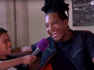 Jonna Fraser geïnterviewd door 10-jarige Deshano: ''Ik wil graag kids, maar ik heb het nog te druk''