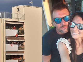 Koppel dat elkaar ontmoette via balkon tijdens lockdown gaat nu trouwen