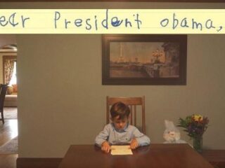 Zesjarig jongetje wil vluchteling opvangen en schrijft brief aan Obama