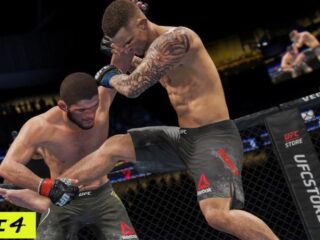 Gameplaytrailer van 'UFC 4' toont nieuwe en realistischere functies