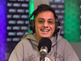 Laylo vult tijdens zijn sessie vier tracks met keiharde bars