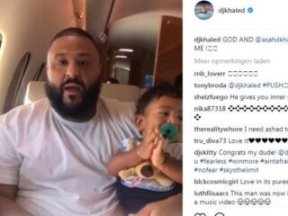 DJ Khaled overwint vliegangst en stapt na tien jaar weer vliegtuig in