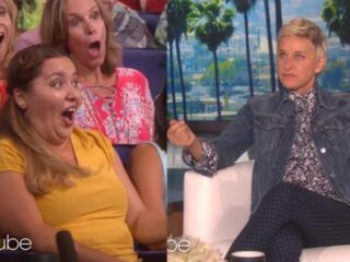 Ellen betrapt iemand uit publiek op stelen