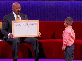 Deze 5-jarige heeft mad wiskunde skills