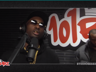 Dopebwoy komt met een harde studiosessie bij 101Barz