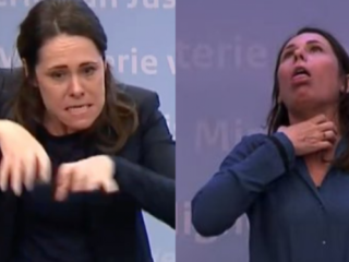 Gebarentolk gaat na hamster-gebaar opnieuw viral