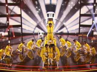Indiase danscrew verbaast jury met sicke acrobatische act bij America's Got Talent